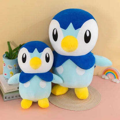 Pokemon Kawaii Piplup Plush Toys Cute Cartoon Stuffed Soft Toys Anime Penguin Plushie Big Doll Throw Pillow Kids Birthday Gift