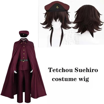 Bungo Stray Dogs Okura Tetchō Suehiro Cosplay Costume Cotton Polyester - Tetchou / XXL