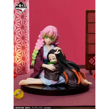 In Stock Original BANDAI Ichiban Kuji Demon Slayer Tokitou Muichirou Kamado Nezuko Kanroji Mitsuri Figure Genuine Boxed Toy