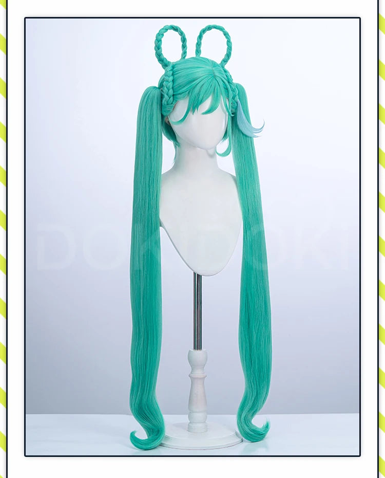IN STOCK MIKUU Rabbit Hole Wig Cosplay DokiDoki Women Cute 100cm Hair Symphony 2025 Magical Miral Nightcord at 25 Free Wig Cap