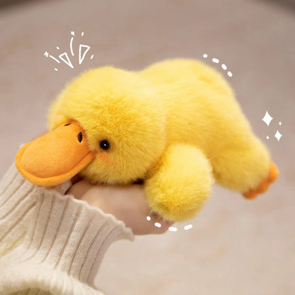 18cm Cartoon Lying Stuffed Animal Cute Horse Duck Cow Frog Plushies Kawaii Office Companion Plush Wrist Pad Wrist Support Doll