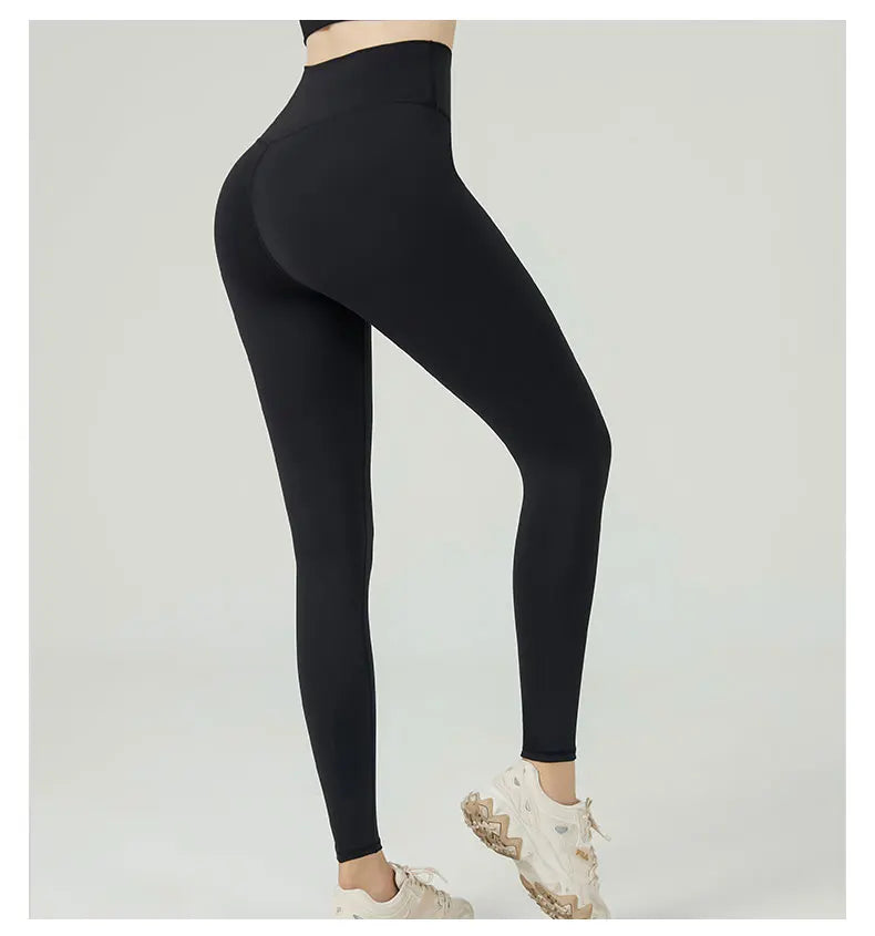 The Codex Seamless Yoga Leggings for Women – Athletic Gym Workout Fitness Pants Tights