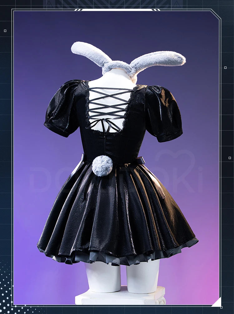 IN STOCK Mizi Sua Cosplay Costume Anime Alien Stage DokiDoki-R Women Sexy Costume Third Anniversary Rabbit Cafe Dress Cosplay