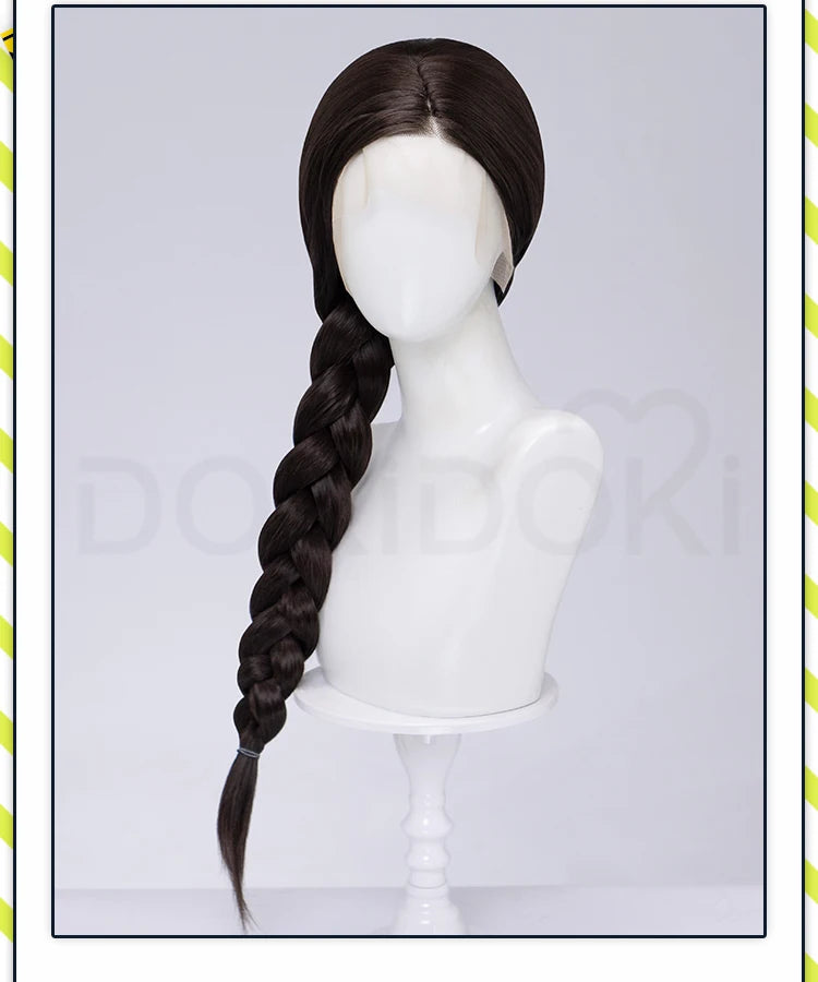 Glinda Elphaba Cosplay Wig Anime Wicked DokiDoki Front Lace Wig Golden Long 60cm Hair Glinda Cosplay Elphaba Hat Free Cap
