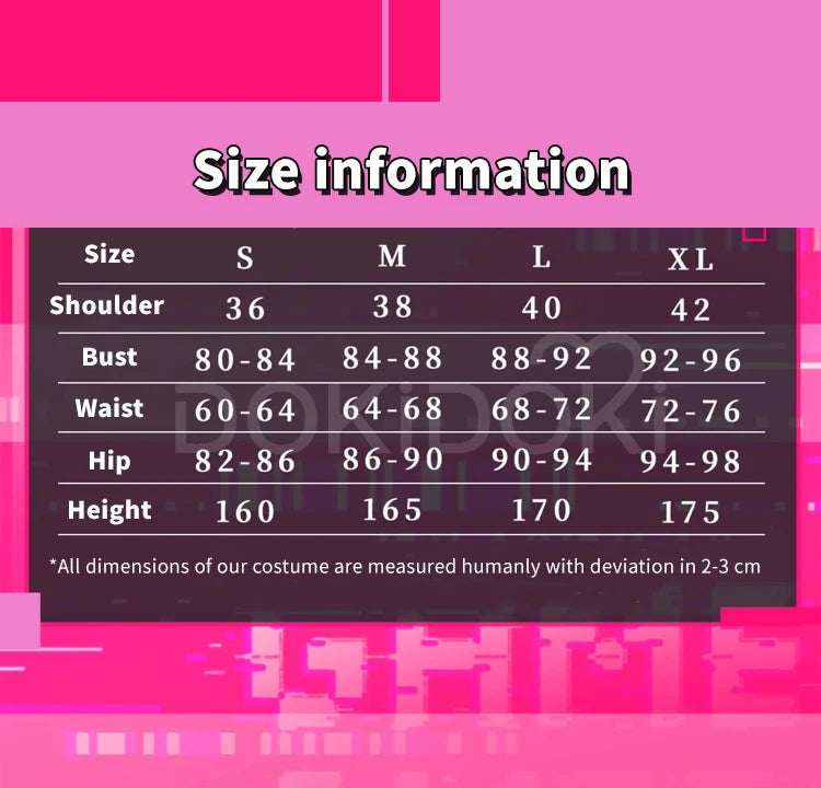 Dva Cosplay Costume Game DokiDoki-R Women Pink Dress Sexy Dva Costume Halloween Cosplay