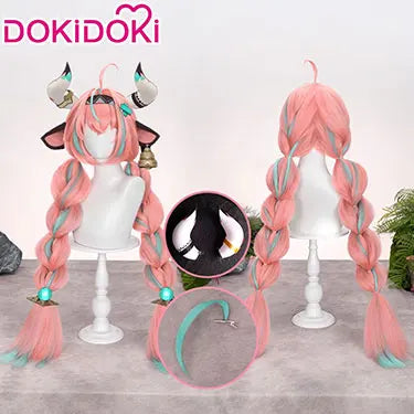 IN STOCK Varesa Cosplay Costume Game Genshin Impact【S-5XL】DokiDoki-SR Women Cute Halloween Cosplay Varesa Wig Plus Size