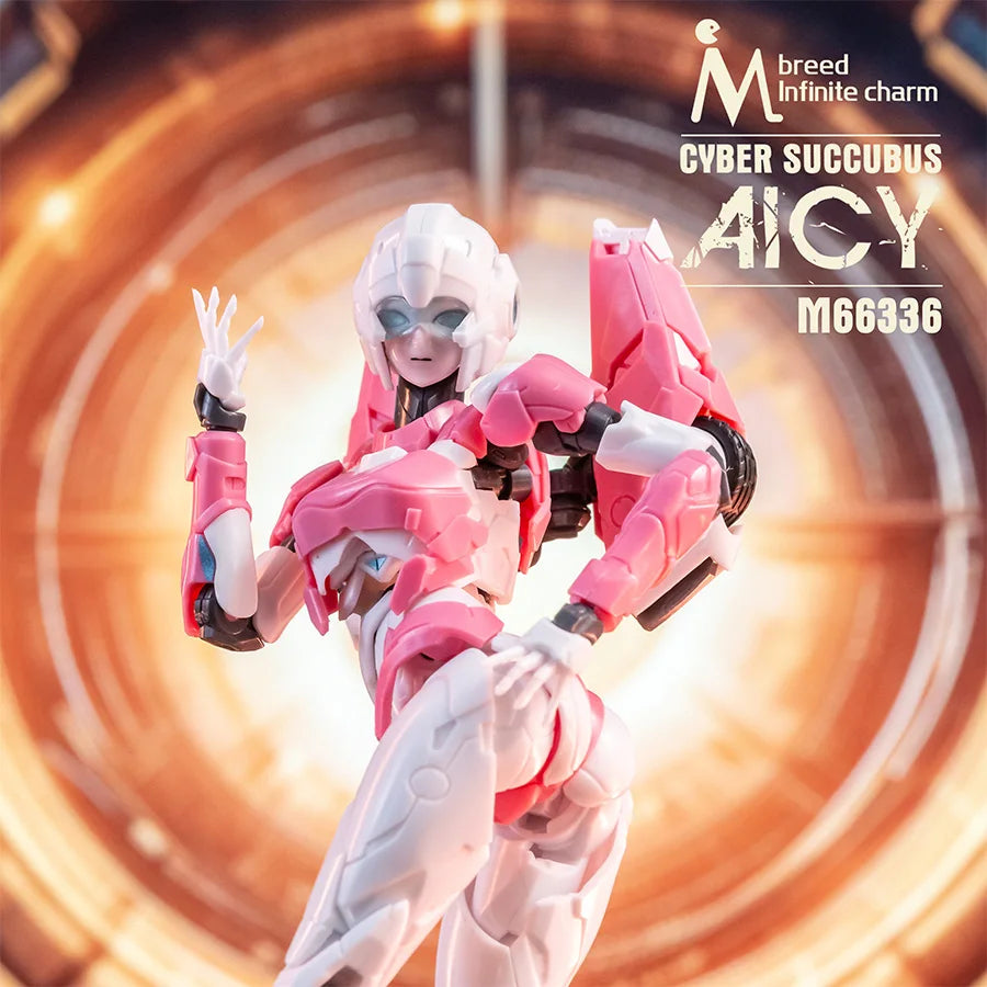 In Stock M Breed Arcee Assembly Model Kit Aicy Transformation Robot Action Figures M66337 KO Riobot Robot Boys Gifts