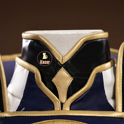 Anime Code Geass Suzaku Kururugi Cosplay Costume Wig Knight of Zero Uniform Long Cloak Halloween Party Women Men Props iCoser