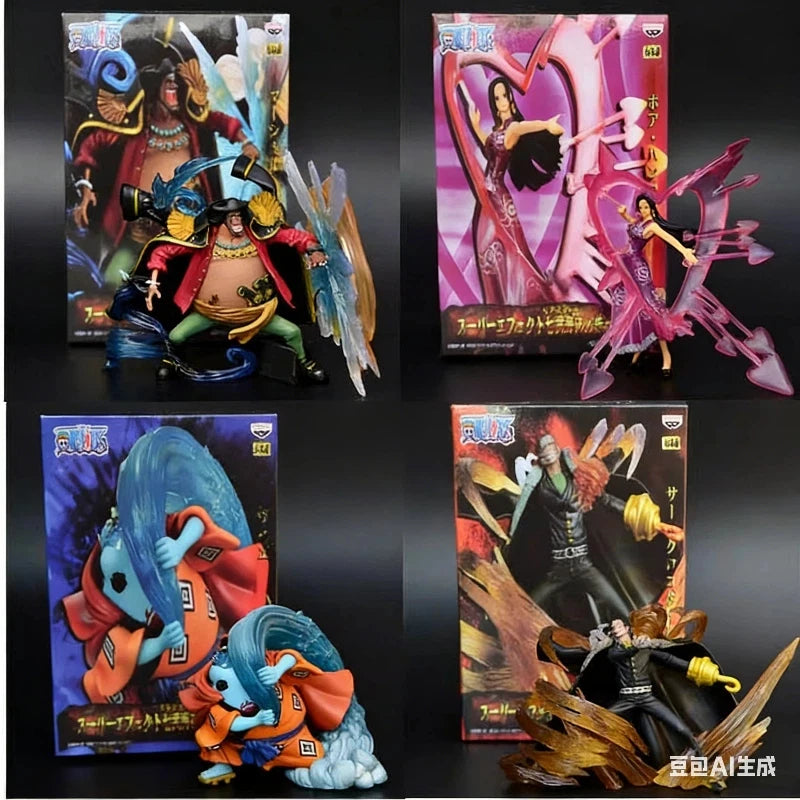 Bandai One Piece Shichibukai Figures 9.5-12cm PVC Model Set