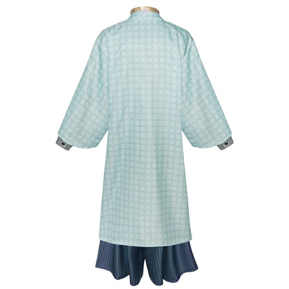 Kanroji Mitsuri Cosplay Costume Women Polyester Kimono Dress