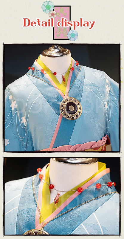 IN STOCK Kusuriuri Cosplay Costume Anime Mononoke【S-3XL】DokiDoki-R Men Kimono Costume Kusuriuri Cosplay Halloween