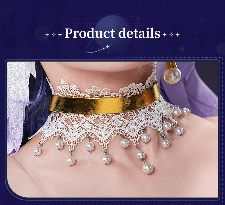 Robin Doujin Cosplay Costume Game Honkai: Star Rail DokiDoki-SR HSR Women Costume Robin Cosplay Aria Dress