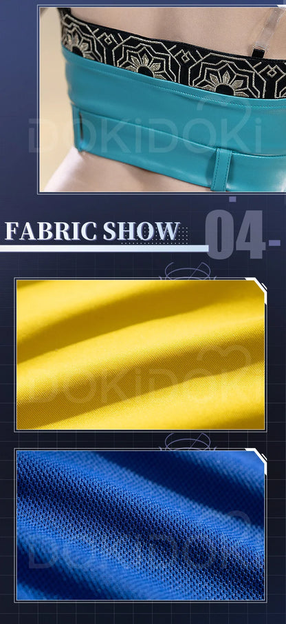 【Last Batch】Rumii Miraa Zoeyy Cosplay Costume Demon【XS-3XL】DokiDoki-SR Yellow Costume Zoeyy Rumii Cosplay Plus Size