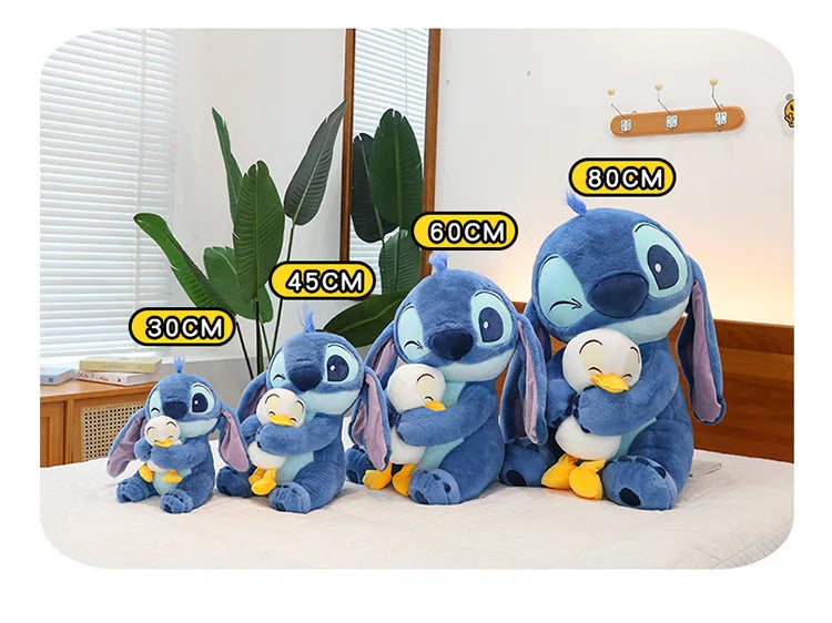 67cm Big Size Disney Lilo & Stitch Anime Plush Stuffed Doll Room Kawaii Plushies Pillow Decorations Children's Holiday Gifts