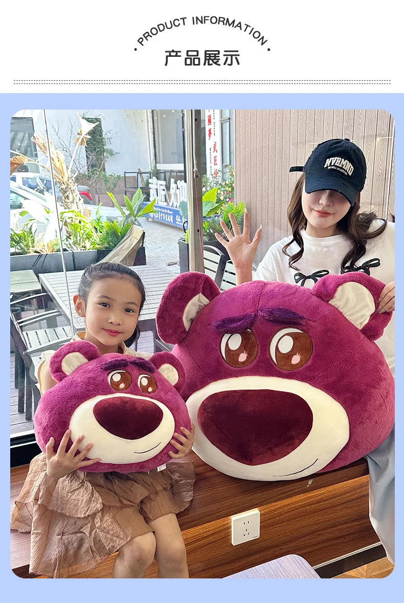 70x110cm Super Big Size Stitch Disney Anime Plush Stuffed Doll Kawaii Lotso Pillow Room Decoration Plushies Holiday Gift