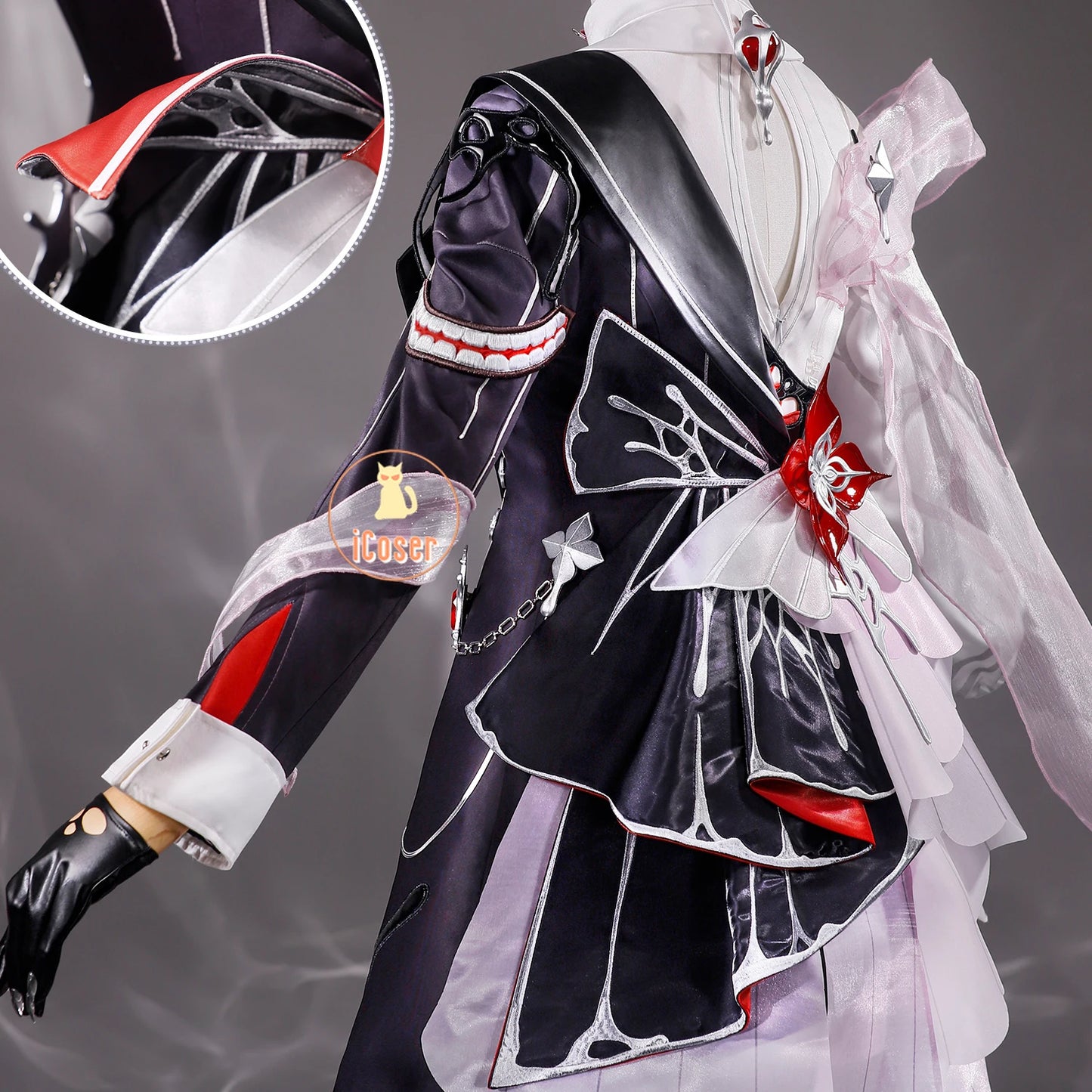 Honkai Star Rail Evernight March 7th Cosplay Costume Dress Earrings Headwear Mysterious Foreign Guest Halloween Party for Women