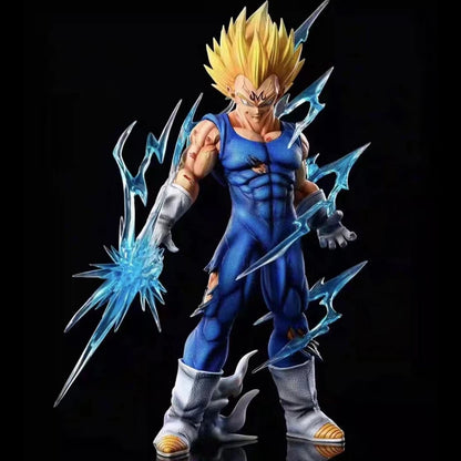 28cm Dragon Ball Z Anime Figure Majin Vegeta Action Figure GK Super Saiyan Vegeta Figurine Adult Collection Model Toys Gifts
