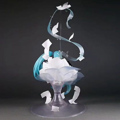35cm anime doll Hatsune Miku Action Figures Japanese model decoration anime GK beautiful girl sculpture peripheral gifts toy