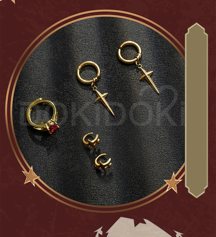 Mike Morton Cosplay Costume Game Identity V【S-3XL】DokiDoki-R Hullabaloo Mike Morton Brightest Star Clown Costume Plus Size