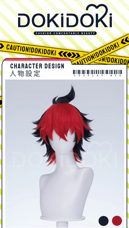 IN STOCK Komano Manato Lighter Wig Game Zenless Zone Zero Cosplay DokiDoki 32cm Short Hair ZZZ Sons of Calydon Cosplay Free Wig