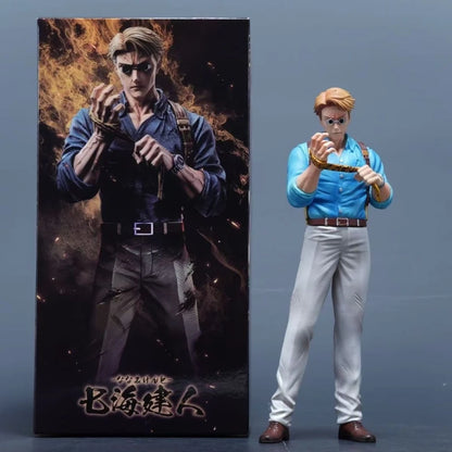 Manga Anime 21CM Nanami Kento Figure Jujutsu Kaisen Figures PVC Standing Model Collection Statue Toys Decoration Birthday Gifts