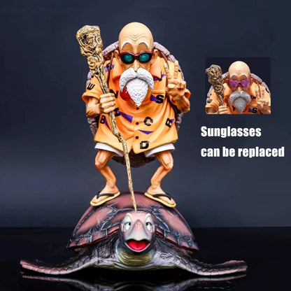 23.5cm/9.25in Anime Dragon Ball Z Kame Sennin Figure DBZ Master Roshi Action Figures PVC Statue Collection Model Toys Gifts