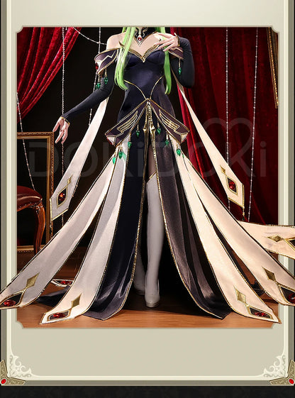 IN STOCK Lelouchh Lamperougee C Cosplay Anime【S-2XL】DokiDoki-SR Men Emperor C Queen Lelouchh Cosplay Plus Size Halloween