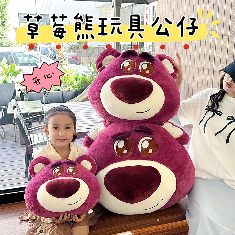 70x110cm Super Big Size Stitch Disney Anime Plush Stuffed Doll Kawaii Lotso Pillow Room Decoration Plushies Holiday Gift