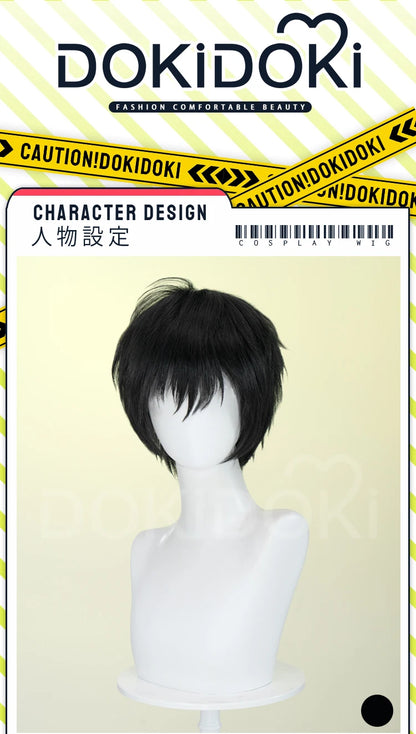 IN STOCK Asakura Shin Sakamotoo Taro Yoichi Nagumo Kei Uzuki Wig Anime Cosplay DokiDoki Men 35cm Short Hair Free Wig Cap