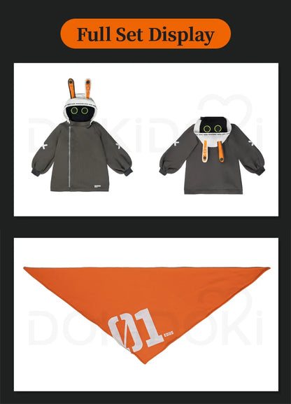 IN STOCK Eous Sharkboo Bangboo Luckyboo Doujin Cosplay Costume Game Zenless Zone Zero【S-3XL】DokiDoki-R Women Hoodie Plus Size