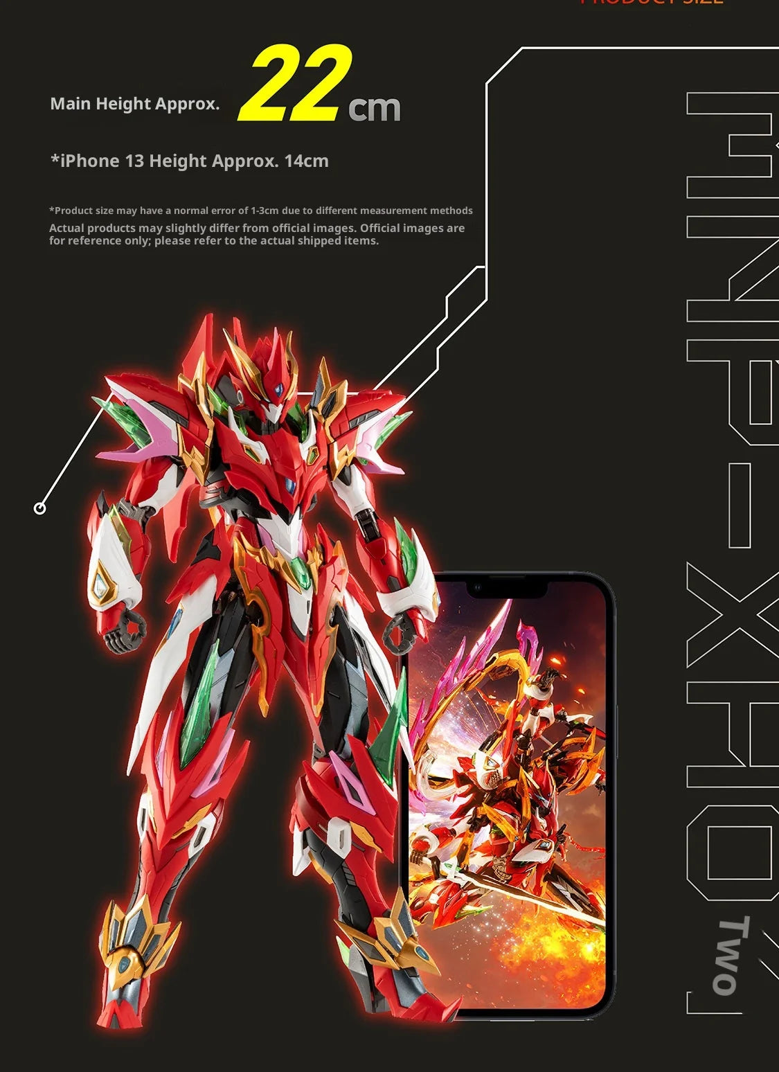 Bandai Ne Zha 1/10 Scale Alloy Frame Model Kit