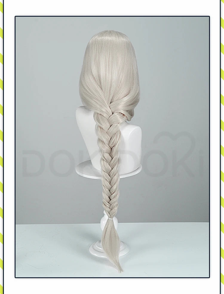 IN STOCK The Fire Keeper Ciaran Wig Game Dark Souls Cosplay Wig DokiDoki Women 80cm Long Hair Cosplay Eye Mask Free Wig Cap