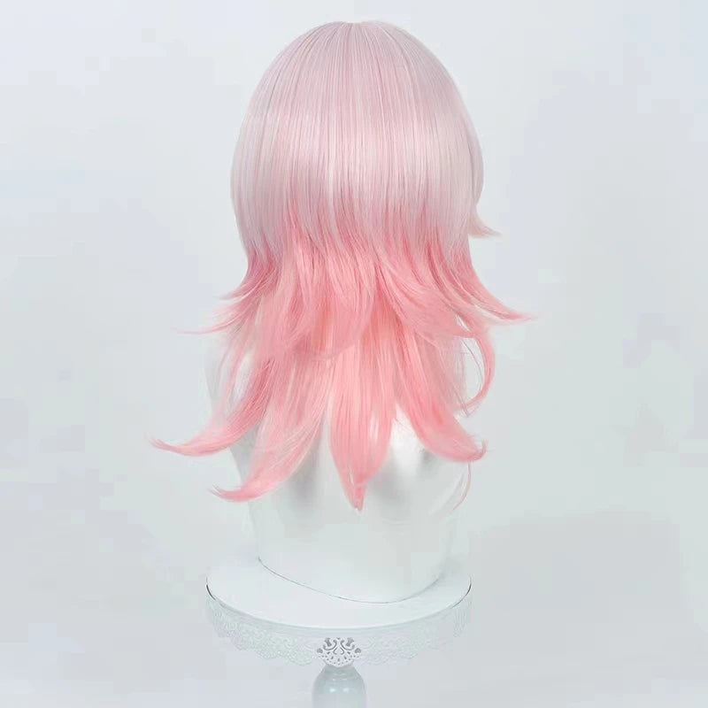 Honkai Star Rail March 7th Cosplay Costume Big Size Cotton Polyester