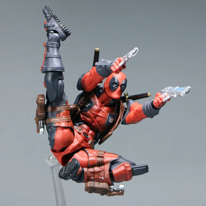 Amazing Yamaguchi Deadpool 2.0 Action Figure Toys 15cm Super Hero Dead Pool Movable Statues Model Doll Collectible Ornaments