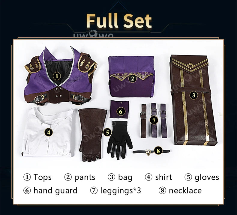 UWOWO Collab Series： League of Legends/LOL: Caitlyn Sheriff of Piltover Cosplay Costume