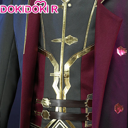 Silcoo Cosplay Costume Game Anime Cosplay【XS-2XL】DokiDoki-R Jinxx Father Silcoo Men Costume Plus Size
