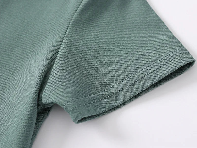 Fashion Kids Boys Polo Shirts Luxury Stand Collar Sport Children Boy Clothes Summer T Shirt Soft Breathable Cotton Toddler Polos