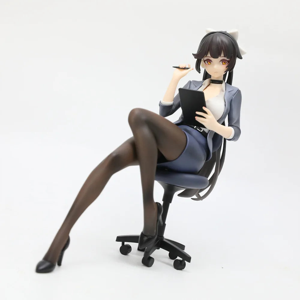 18cm Azur Lane Takao Ver Girl 1/6 Figure Pvc Action Anime Model Game Statue Adult Collectible Doll Toys Xmas Gift