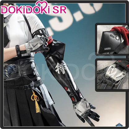 IN STOCK Hoshimi Miyabi Cosplay Costume Game Zenless Zone Zero Cosplay DokiDoki-SR Hoshimi Miyabi Cosplay Wig Women Halloween