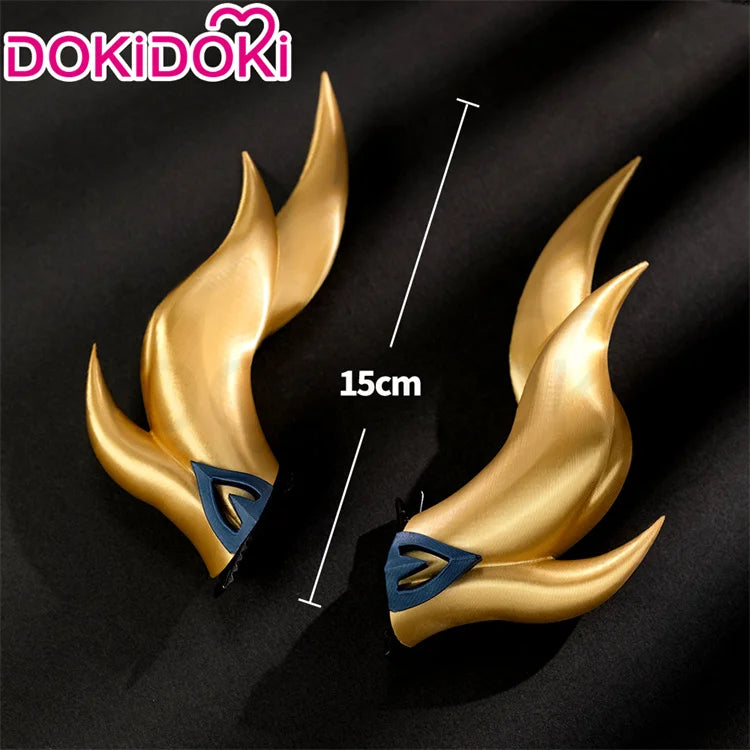 IN STOCK Evernight Cyrene Dan Heng Wig Game Honkai: Star Rail DokiDoki Dan Heng Permansor Terrae Horns Cyrene 120cm Wig