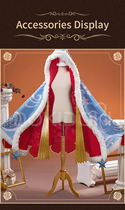 Tomoee Mamii Cosplay Costume Anime Cosplay DokiDoki-R Women Cute Dress Costume Tomoee Mamii Cosplay Crown