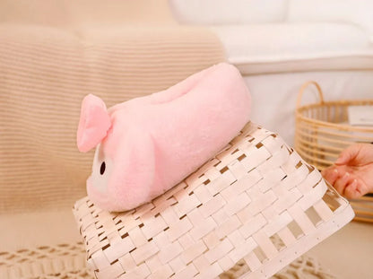 New Sanrio Kuromi Melody Hellokitty Bag Root Cotton Slippers Winter Indoor Warm Cotton Shoes Adult Plush Cotton Slippers