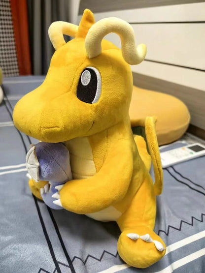 Pokemon Pikachu Plush A Late Bloomer Dragonite Doll Tyranitar Larvitar Toy Pupitar Dratini  Dragonair Soft Gift For Children