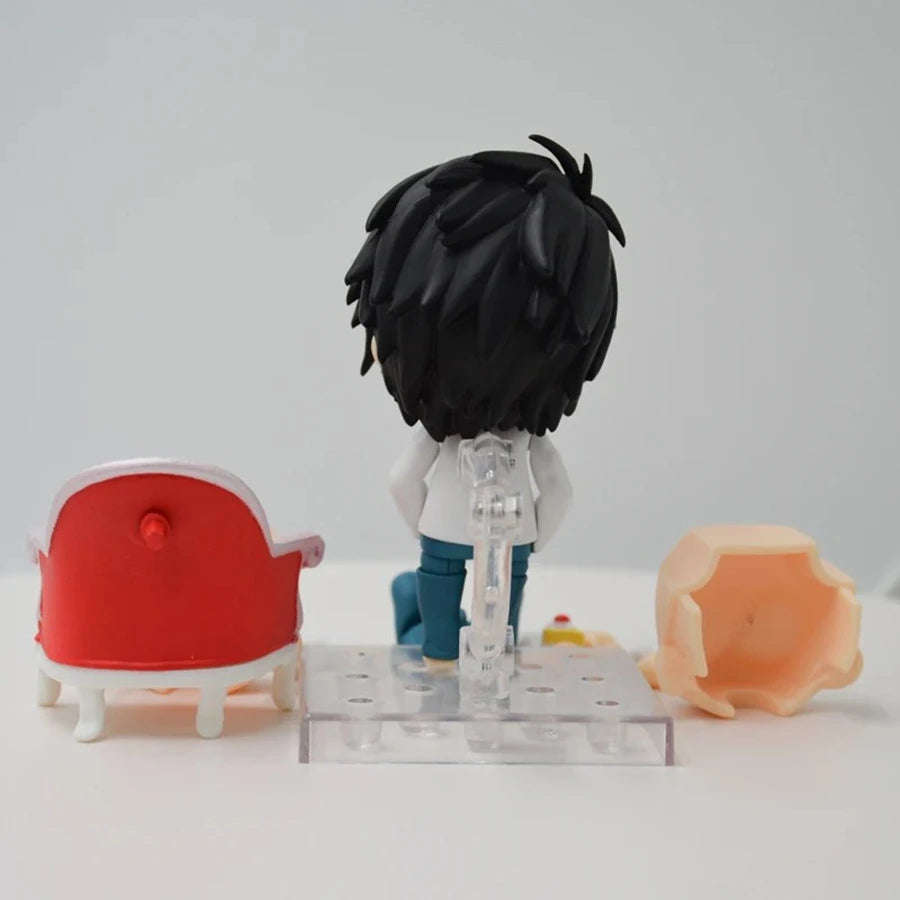 10cm Death Note Anime Figure #1160 Yagami Light Action Figure #1200 L Figurine Decorations PVC Adult Collection Model Doll Toys