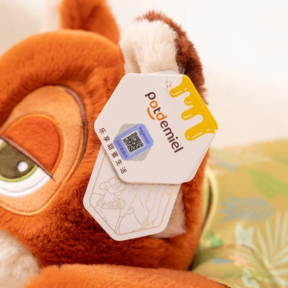 anime Zootopia Judy Plush Toy Doll Nick Doll Ornaments Children Sleeping Pillow Cushion Couple Holiday Gifts Kids Birthday Gift