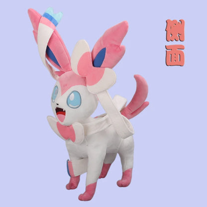 46cm Anime Pokemon Doll Pokémon Fairy Eevee Plush Doll Toy Kawaii Anime Plush Stuffed Doll Children's Companion Gift