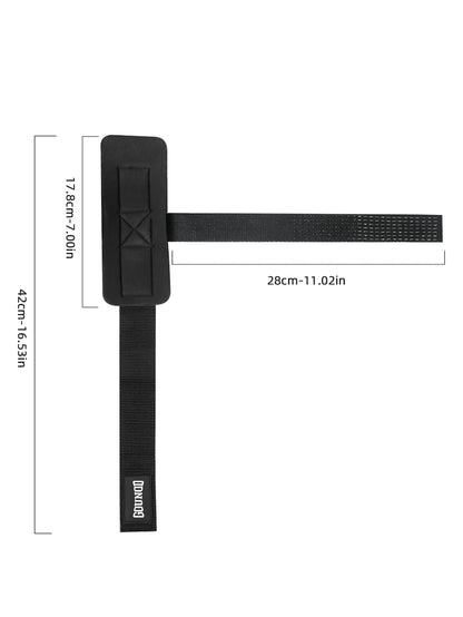 The Codex Weightlifting Straps with Wrist Bands Gym Grip for Powerlifting Strength Training Exercise Protection