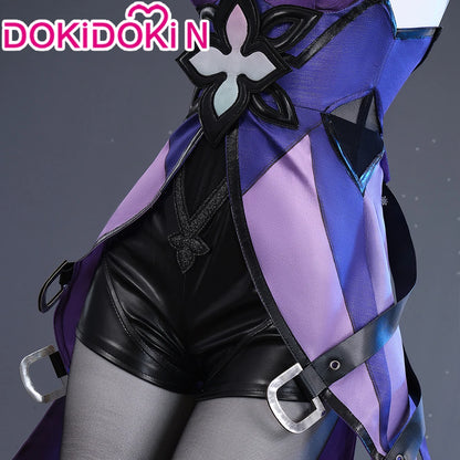 IN STOCK Black Swan Cosplay Costume Game Honkai: Star Rail【XS-3XL】DokiDoki-N Honkai Women Costume Black Swan Cosplay Plus Size