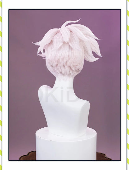 IN STOCK Angel Cosplay Costume Anime Cosplay【S-3XL】DokiDoki-SR Women Pink Uniform Angel Demon Cosplay Wig Plus Size Halloween