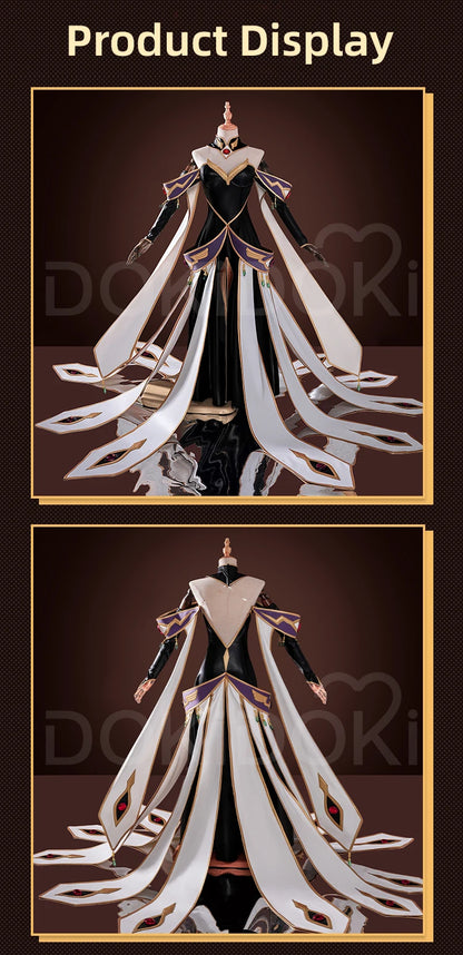 Lelouchh Lamperougee C Cosplay Anime Cosplay【XS-2XL】DokiDoki-R Halloween Men Emperor Women Queen Lelouchh Plus Size